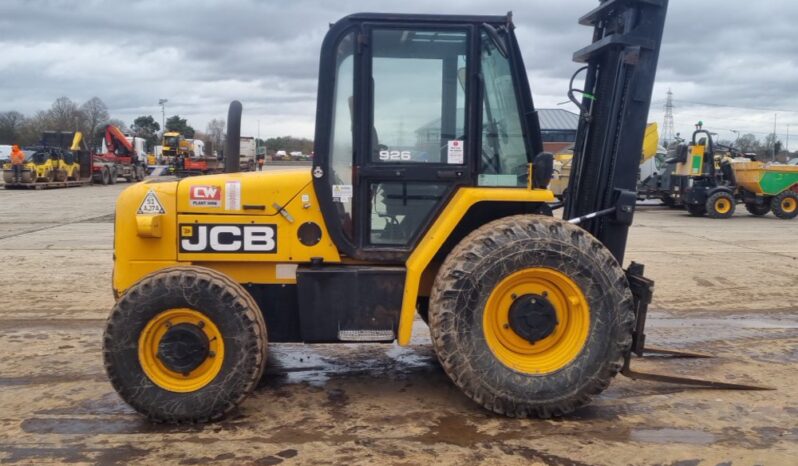 JCB 926 Rough Terrain Forklifts For Auction: Leeds – 5th, 6th, 7th & 8th March 2025 @ 8:00am full