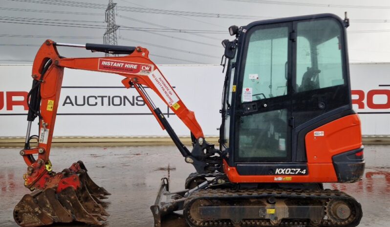 2021 Kubota KX027-4 Mini Excavators For Auction: Leeds – 5th, 6th, 7th & 8th March 2025 @ 8:00am full