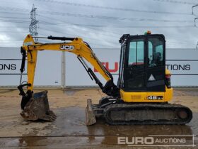 2019 JCB 48Z-1 Mini Excavators For Auction: Leeds – 5th, 6th, 7th & 8th March 2025 @ 8:00am full