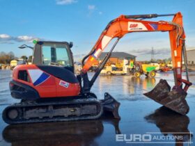 2017 Kubota KX080-4A 6 Ton+ Excavators For Auction: Leeds – 5th, 6th, 7th & 8th March 2025 @ 8:00am full