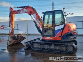 2017 Kubota KX080-4A 6 Ton+ Excavators For Auction: Leeds – 5th, 6th, 7th & 8th March 2025 @ 8:00am full