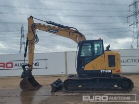 2021 Sany SY155U 10 Ton+ Excavators For Auction: Leeds – 5th, 6th, 7th & 8th March 2025 @ 8:00am full