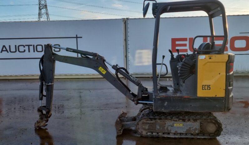 2021 Volvo EC15E Mini Excavators For Auction: Leeds – 5th, 6th, 7th & 8th March 2025 @ 8:00am full