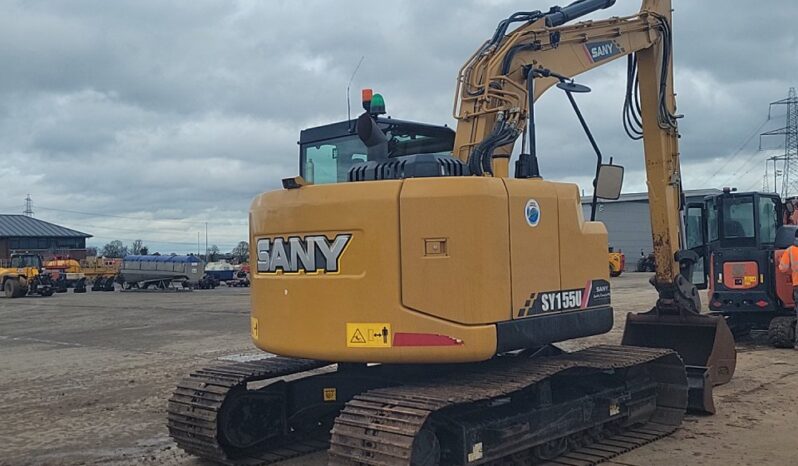 2021 Sany SY155U 10 Ton+ Excavators For Auction: Leeds – 5th, 6th, 7th & 8th March 2025 @ 8:00am full