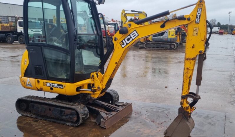 2015 JCB 8018 Mini Excavators For Auction: Leeds – 5th, 6th, 7th & 8th March 2025 @ 8:00am full