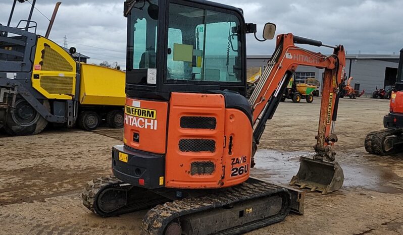 2017 Hitachi ZX26U-5A CR Mini Excavators For Auction: Leeds – 5th, 6th, 7th & 8th March 2025 @ 8:00am full