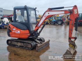 2016 Kubota KX61-3 Mini Excavators For Auction: Leeds – 5th, 6th, 7th & 8th March 2025 @ 8:00am full