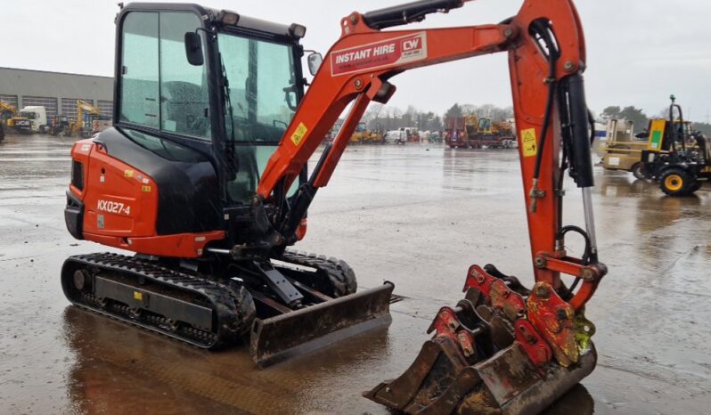 2021 Kubota KX027-4 Mini Excavators For Auction: Leeds – 5th, 6th, 7th & 8th March 2025 @ 8:00am full