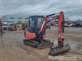 2015 Kubota KX61-3 Mini Excavators For Auction: Leeds – 5th, 6th, 7th & 8th March 2025 @ 8:00am full