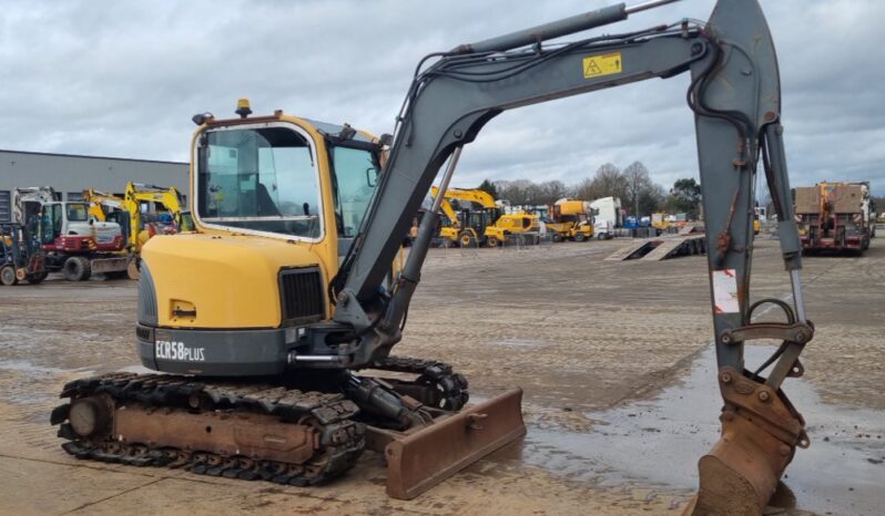 Volvo ECR58 Mini Excavators For Auction: Leeds – 5th, 6th, 7th & 8th March 2025 @ 8:00am full