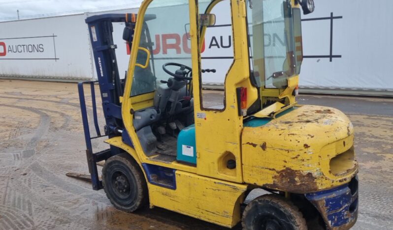 Komatsu FD25T-14 Forklifts For Auction: Leeds – 5th, 6th, 7th & 8th March 2025 @ 8:00am full