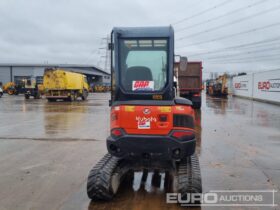 2016 Kubota U27-4 Mini Excavators For Auction: Leeds – 5th, 6th, 7th & 8th March 2025 @ 8:00am full