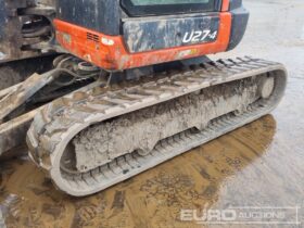 2016 Kubota U27-4 Mini Excavators For Auction: Leeds – 5th, 6th, 7th & 8th March 2025 @ 8:00am full