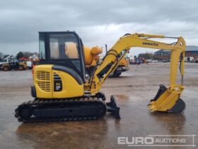 Komatsu PC35MR-2 Mini Excavators For Auction: Leeds – 5th, 6th, 7th & 8th March 2025 @ 8:00am full