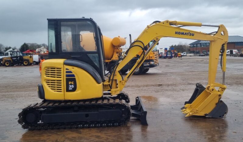 Komatsu PC35MR-2 Mini Excavators For Auction: Leeds – 5th, 6th, 7th & 8th March 2025 @ 8:00am full