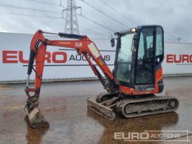 2016 Kubota U27-4 Mini Excavators For Auction: Leeds – 5th, 6th, 7th & 8th March 2025 @ 8:00am