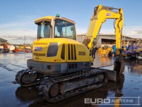 2019 Wacker Neuson EZ80 6 Ton+ Excavators For Auction: Leeds – 5th, 6th, 7th & 8th March 2025 @ 8:00am full