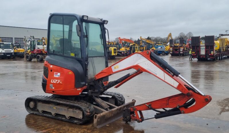 2016 Kubota U27-4 Mini Excavators For Auction: Leeds – 5th, 6th, 7th & 8th March 2025 @ 8:00am full