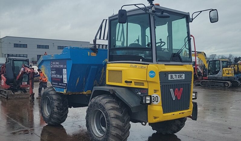 2021 Wacker Neuson DV100 Site Dumpers For Auction: Leeds – 5th, 6th, 7th & 8th March 2025 @ 8:00am full