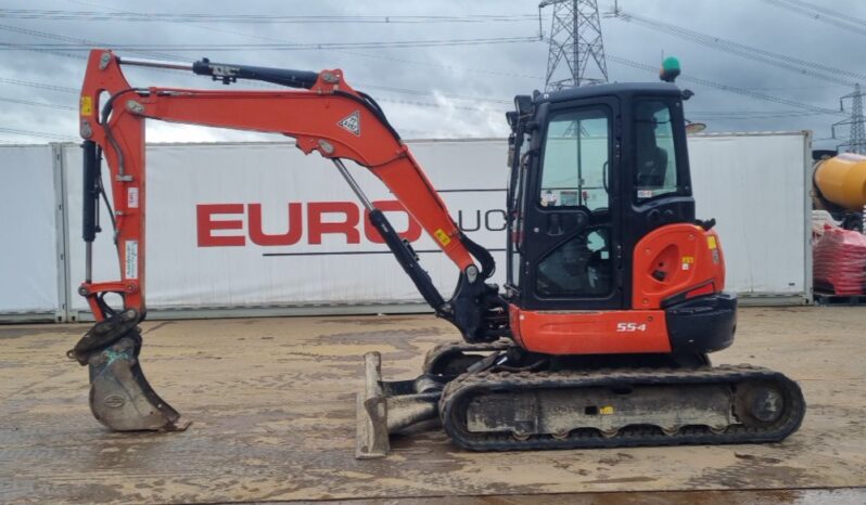 2019 Kubota U55-4 Mini Excavators For Auction: Leeds – 5th, 6th, 7th & 8th March 2025 @ 8:00am full