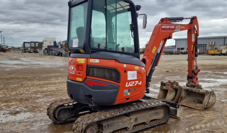 2021 Kubota U27-4 Mini Excavators For Auction: Leeds – 5th, 6th, 7th & 8th March 2025 @ 8:00am full