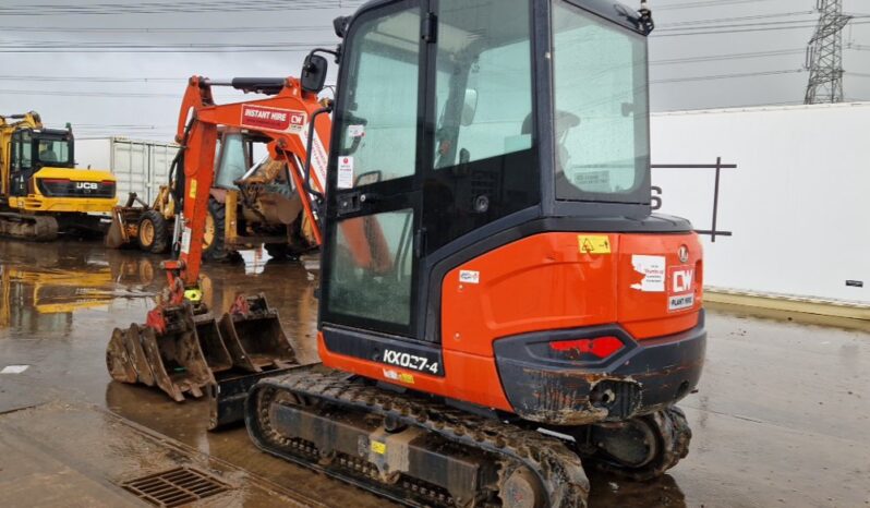 2021 Kubota KX027-4 Mini Excavators For Auction: Leeds – 5th, 6th, 7th & 8th March 2025 @ 8:00am full