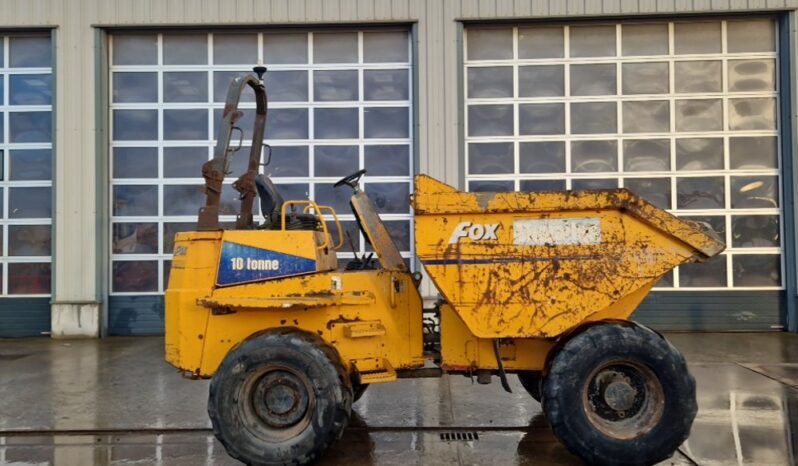 2010 Thwaites 10 Ton Site Dumpers For Auction: Dromore – 21st & 22nd February 2025 @ 9:00am For Auction on 2025-02-21 full