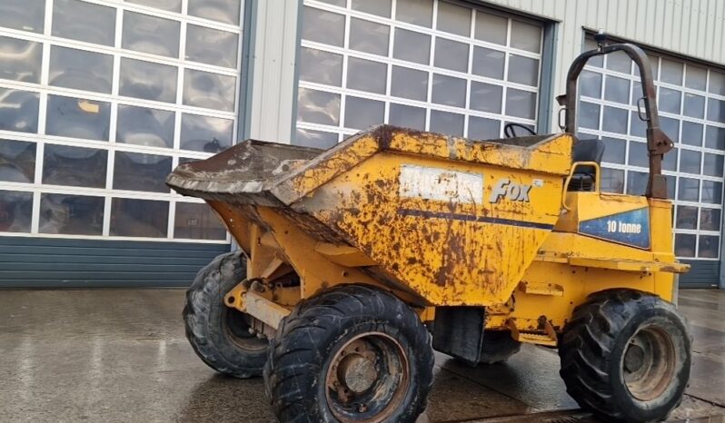 2010 Thwaites 10 Ton Site Dumpers For Auction: Dromore – 21st & 22nd February 2025 @ 9:00am For Auction on 2025-02-21