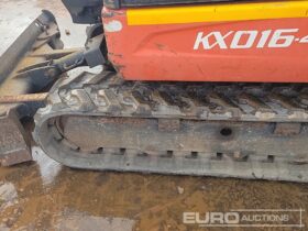 2017 Kubota KX016-4 Mini Excavators For Auction: Leeds – 5th, 6th, 7th & 8th March 2025 @ 8:00am full