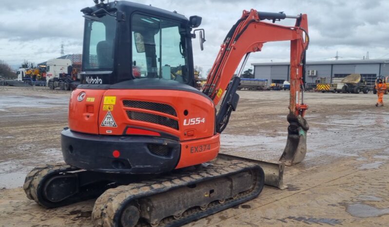 2019 Kubota U55-4 Mini Excavators For Auction: Leeds – 5th, 6th, 7th & 8th March 2025 @ 8:00am full