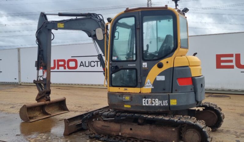 Volvo ECR58 Mini Excavators For Auction: Leeds – 5th, 6th, 7th & 8th March 2025 @ 8:00am full