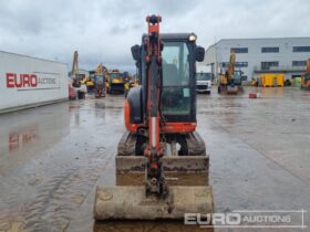 2016 Kubota U27-4 Mini Excavators For Auction: Leeds – 5th, 6th, 7th & 8th March 2025 @ 8:00am full