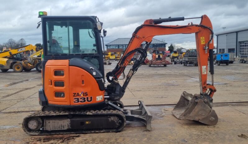 2018 Hitachi ZX33U-5A CLR Mini Excavators For Auction: Leeds – 5th, 6th, 7th & 8th March 2025 @ 8:00am full