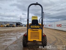 2017 Thwaites 3 Ton Site Dumpers For Auction: Leeds – 5th, 6th, 7th & 8th March 2025 @ 8:00am full