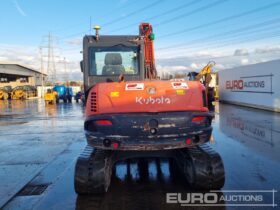 2017 Kubota KX080-4A 6 Ton+ Excavators For Auction: Leeds – 5th, 6th, 7th & 8th March 2025 @ 8:00am full