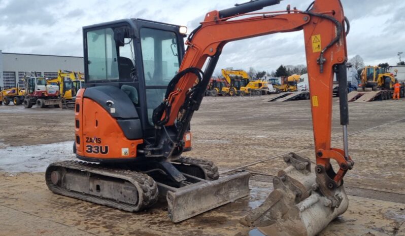 2017 Hitachi ZX33U-5A CLR Mini Excavators For Auction: Leeds – 5th, 6th, 7th & 8th March 2025 @ 8:00am full