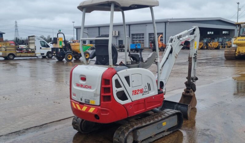 2021 Takeuchi TB216 Mini Excavators For Auction: Leeds – 5th, 6th, 7th & 8th March 2025 @ 8:00am full