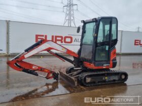 2016 Kubota U27-4 Mini Excavators For Auction: Leeds – 5th, 6th, 7th & 8th March 2025 @ 8:00am