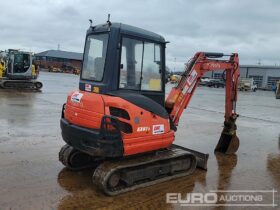 2015 Kubota KX61-3 Mini Excavators For Auction: Leeds – 5th, 6th, 7th & 8th March 2025 @ 8:00am full