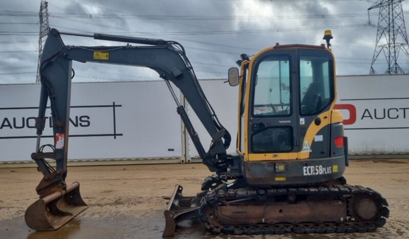 Volvo ECR58 Mini Excavators For Auction: Leeds – 5th, 6th, 7th & 8th March 2025 @ 8:00am full