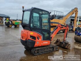 2017 Kubota KX016-4 Mini Excavators For Auction: Leeds – 5th, 6th, 7th & 8th March 2025 @ 8:00am full