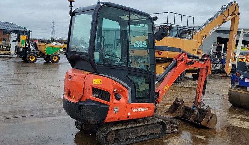 2017 Kubota KX016-4 Mini Excavators For Auction: Leeds – 5th, 6th, 7th & 8th March 2025 @ 8:00am full