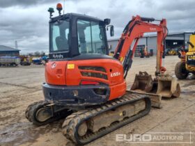 2017 Kubota U55-4 Mini Excavators For Auction: Leeds – 5th, 6th, 7th & 8th March 2025 @ 8:00am full