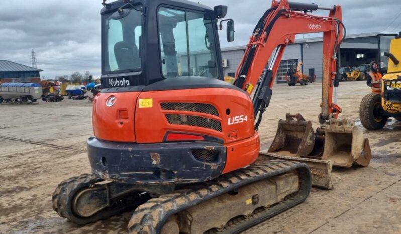 2017 Kubota U55-4 Mini Excavators For Auction: Leeds – 5th, 6th, 7th & 8th March 2025 @ 8:00am full