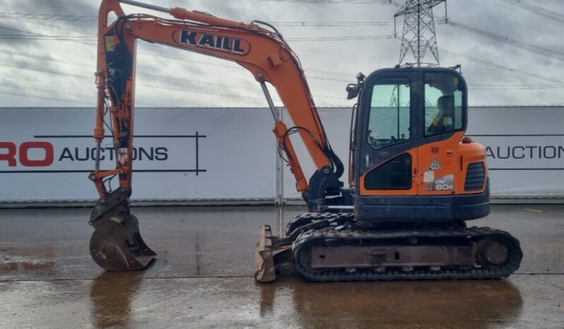 2012 Doosan DX80 6 Ton+ Excavators For Auction: Leeds – 5th, 6th, 7th & 8th March 2025 @ 8:00am full