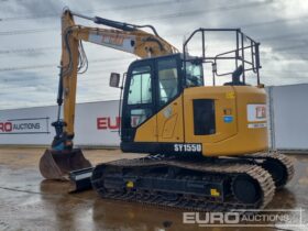 2023 Sany SY155U 10 Ton+ Excavators For Auction: Leeds – 5th, 6th, 7th & 8th March 2025 @ 8:00am full