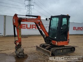 2017 Hitachi ZX26U-5A CR Mini Excavators For Auction: Leeds – 5th, 6th, 7th & 8th March 2025 @ 8:00am