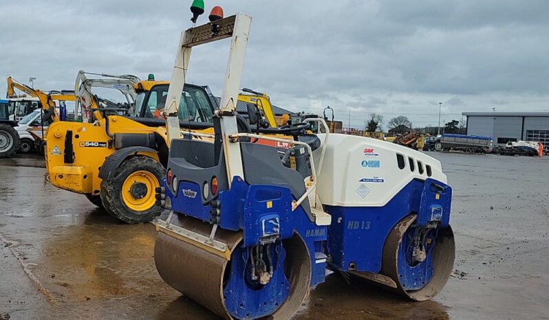 2016 Hamm HD13VV Rollers For Auction: Leeds – 5th, 6th, 7th & 8th March 2025 @ 8:00am full