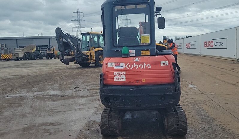 2015 Kubota KX61-3 Mini Excavators For Auction: Leeds – 5th, 6th, 7th & 8th March 2025 @ 8:00am full