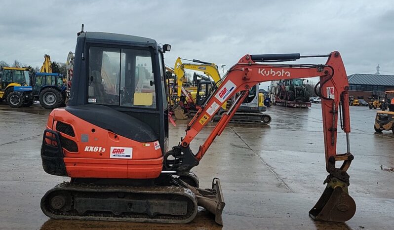 2015 Kubota KX61-3 Mini Excavators For Auction: Leeds – 5th, 6th, 7th & 8th March 2025 @ 8:00am full